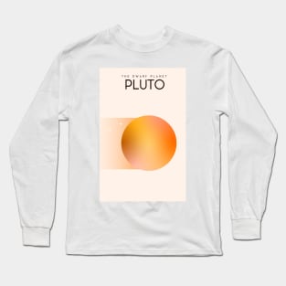 The Dwarf Planet Pluto Long Sleeve T-Shirt